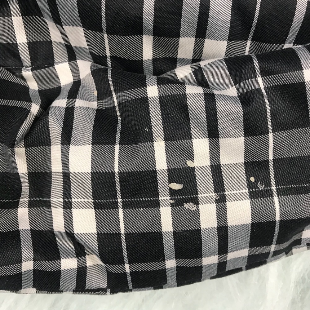 🦓Women’s Calvin Klein Striped Zebra Puffer Vest M - Picture 6 of 7